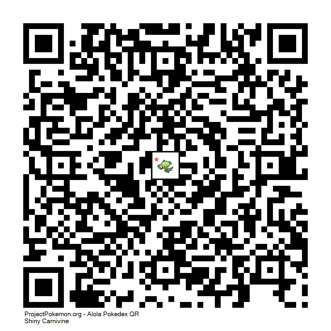 Cdigo QR de Carnivine variocolor